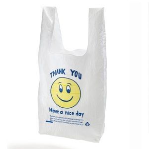 Open Editions Mini Smile Grocery Bag